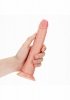 Smukły penis dildo na mocnej przyssawce  20 cm
